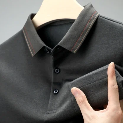 Classic Fit Golf Polo Shirt - Image 3