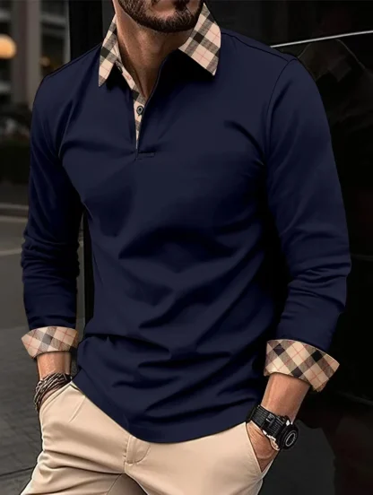 Versatile Fall Golf Polo Shirt - Image 6