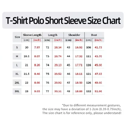 Business Striped Golf Polo Shirt - Image 5