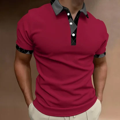 Summer Short Sleeve Golf Polo - Image 2