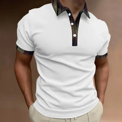 Summer Short Sleeve Golf Polo - Image 3