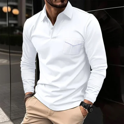 Cool Long Sleeved Golf Polo - Image 6