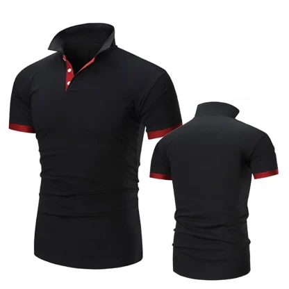 Casual Slim Fit Down Golf Shirt