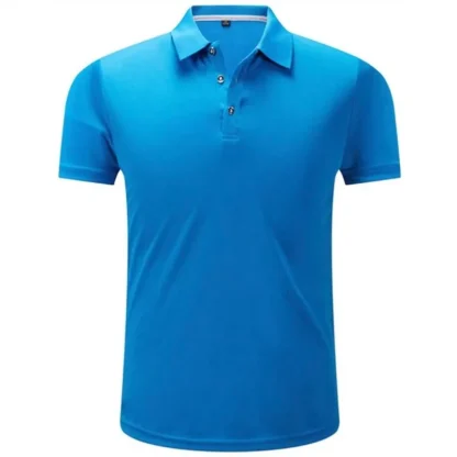 Stylish Short Sleeve Golf Polo - Image 5