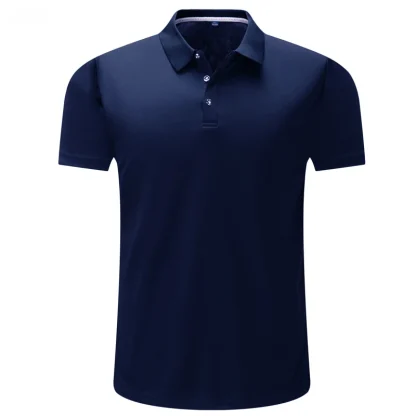 Stylish Short Sleeve Golf Polo - Image 2