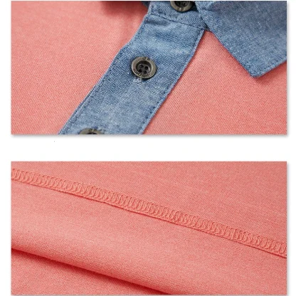 Solid Pocket Golf Polo Shirt - Image 4