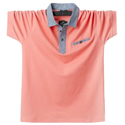 Solid Pocket Golf Polo Shirt