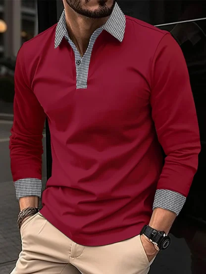 Modern Style Golf Polo Shirt - Image 3