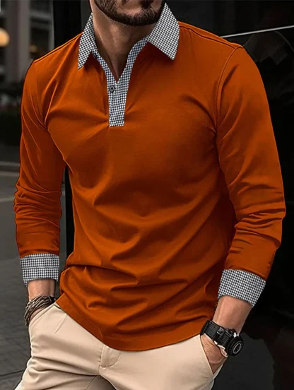 Modern Style Golf Polo Shirt - Image 4