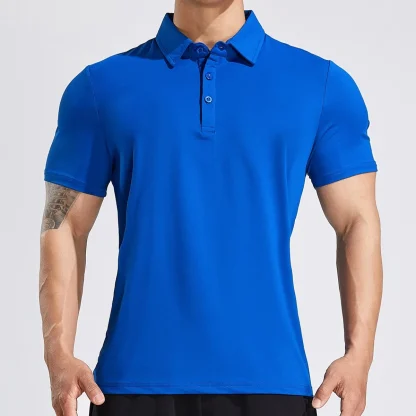 Short-Sleeved Fit Golf Polo - Image 4