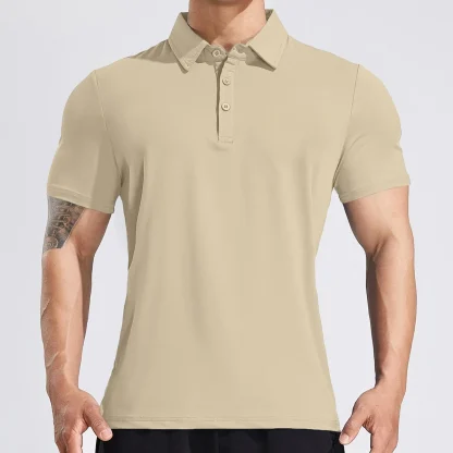 Short-Sleeved Fit Golf Polo - Image 5