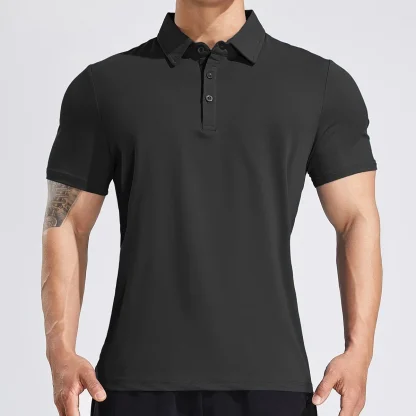 Short-Sleeved Fit Golf Polo