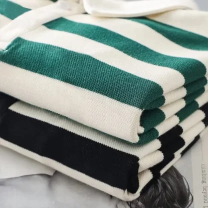 Coastal Breeze Striped Golf Polo - Image 4