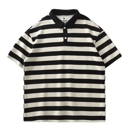Coastal Breeze Striped Golf Polo - Image 5