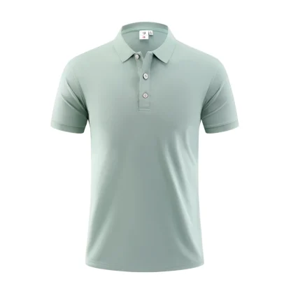 Comfortable Fit Golf Polo Shirt - Image 3