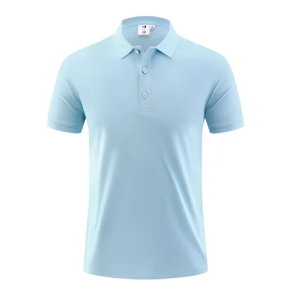 Comfortable Fit Golf Polo Shirt - Image 6