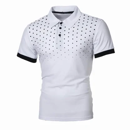 Casual Short Sleeved Golf Polo Shirt - Image 5