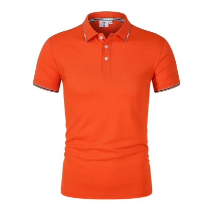 Formal Plain Color Golf Polo - Image 4