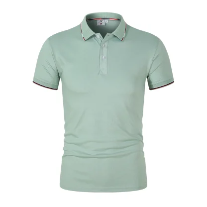 Formal Plain Color Golf Polo - Image 5