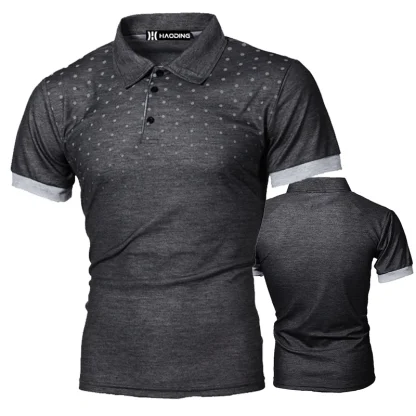 Slim Fit Sport Golf Polo Shirt - Image 4