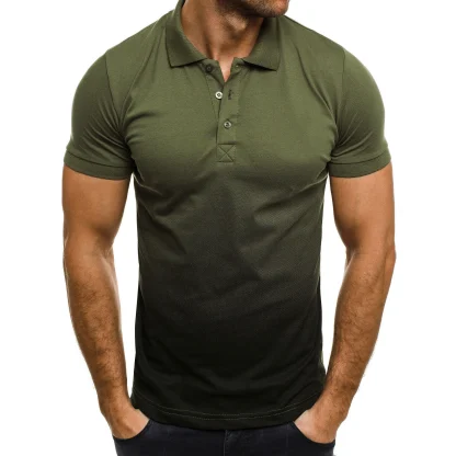 Summer Casual Golf Polo Shirt - Image 2