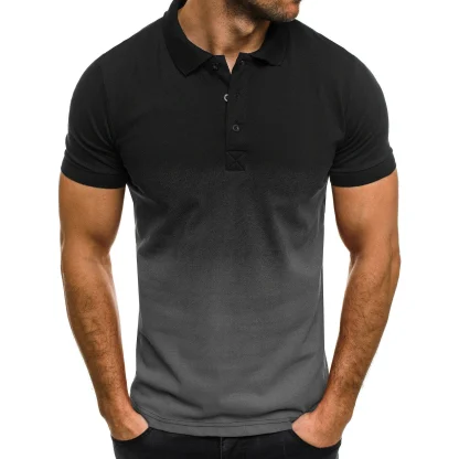 Summer Casual Golf Polo Shirt - Image 3
