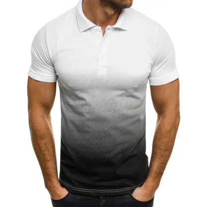Summer Casual Golf Polo Shirt - Image 4