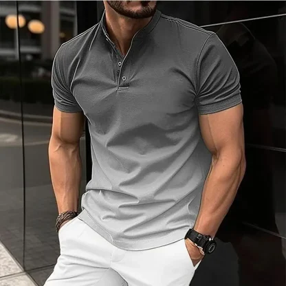 Comfy Contrast Style Golf Polo - Image 3