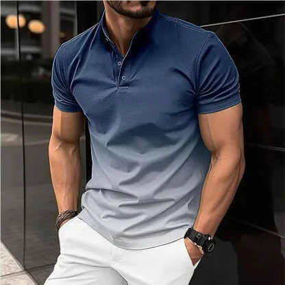 Comfy Contrast Style Golf Polo