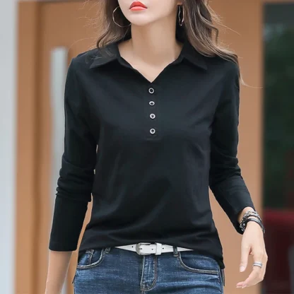 Modern Button-Up Golf Polo - Image 3