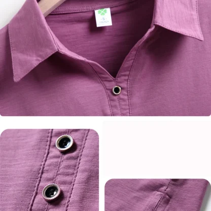 Modern Button-Up Golf Polo - Image 6