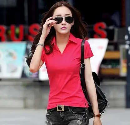 Breezy Short Sleeve Classic Golf Polo - Image 3