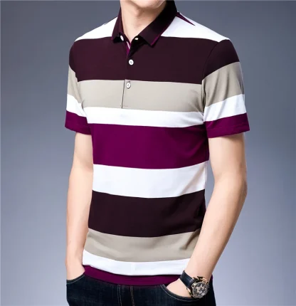 Casual Fashion Golf Polo Shirt - Image 3