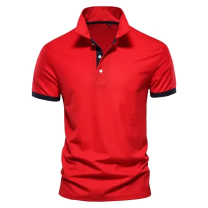 Short Sleeved Golf Polo Shirt - Image 6