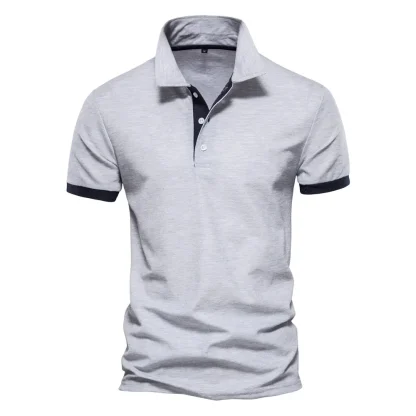 Short Sleeved Golf Polo Shirt - Image 3