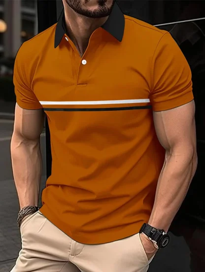 Casual Streetwear Golf Polo Shirt