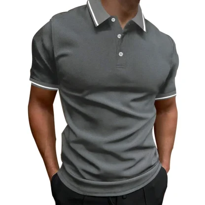 Comfy Summer Short Sleeve Golf Polo - Image 2
