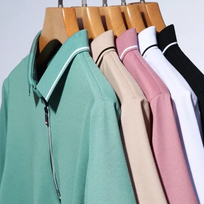 Trendy Golf Polo Shirt - Image 6