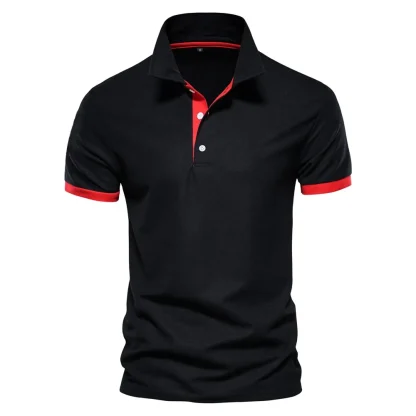 Short Sleeved Golf Polo Shirt - Image 4