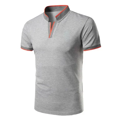 Casual Lapel Golf Polo Shirt - Image 3