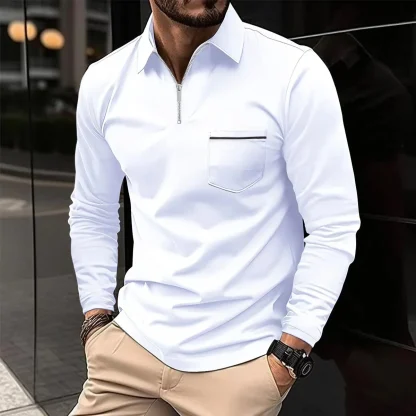 Fashion Golf Polo Shirt - Image 7