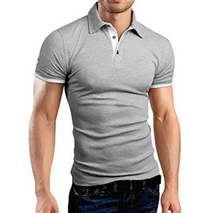 Premium Short Sleeve Golf Polo Shirt - Image 4