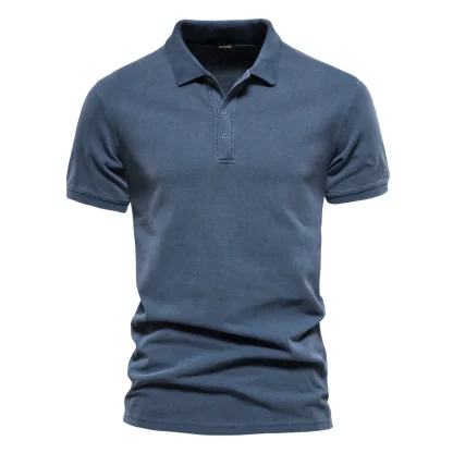 Stylish Casual Golf Polo Shirt - Image 2