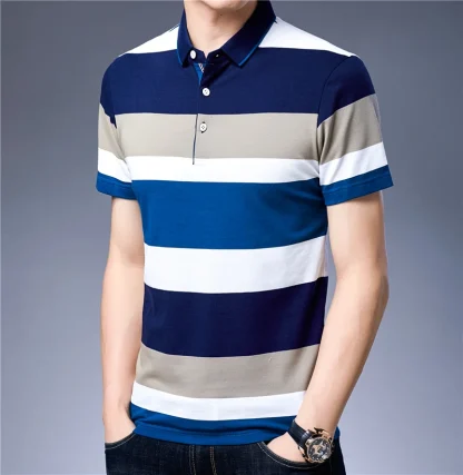 Casual Fashion Golf Polo Shirt - Image 4