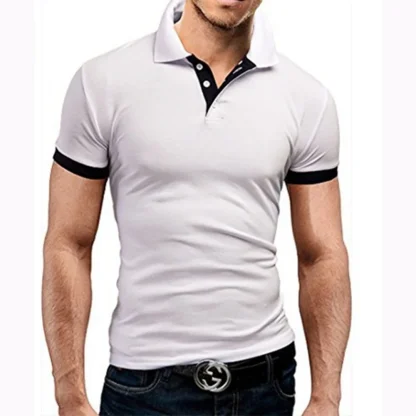 Premium Short Sleeve Golf Polo Shirt - Image 2