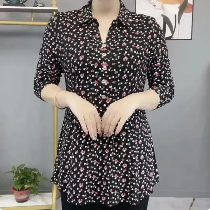 Floral Golf Polo Shirt