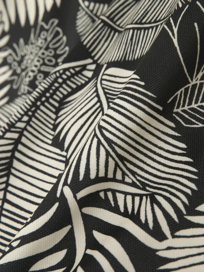 Feather Print Golf Polo - Image 5