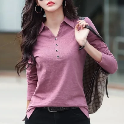 Modern Button-Up Golf Polo