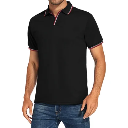 Sporty Short Sleeve Golf Polo