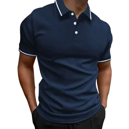 Comfy Summer Short Sleeve Golf Polo - Image 3